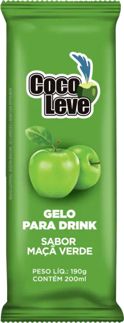 Gelo de Maçã Verde Coco Leve 190g