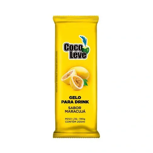 Gelo de Maracujá Coco Leve 190g