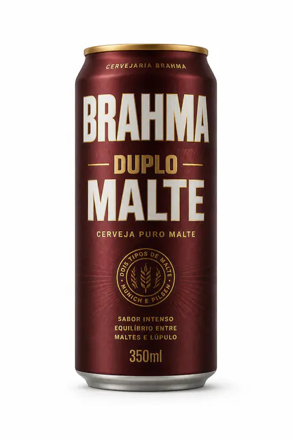 Cerveja Brahma Duplo Malte 350ml
