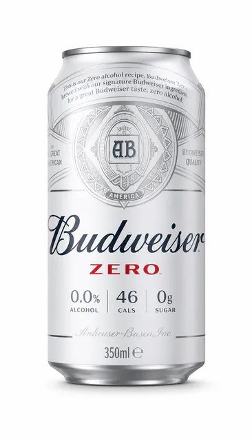 Cerveja Budweiser Zero 350ml