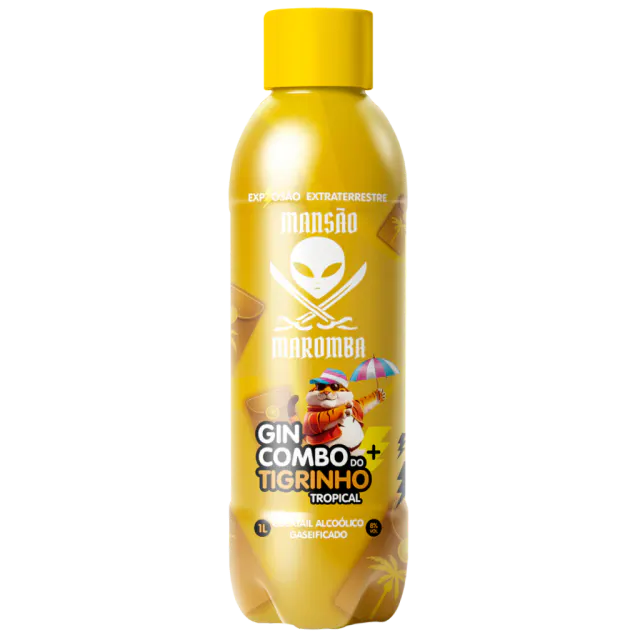 Gin + Combo Tigrinho Tropical 1L